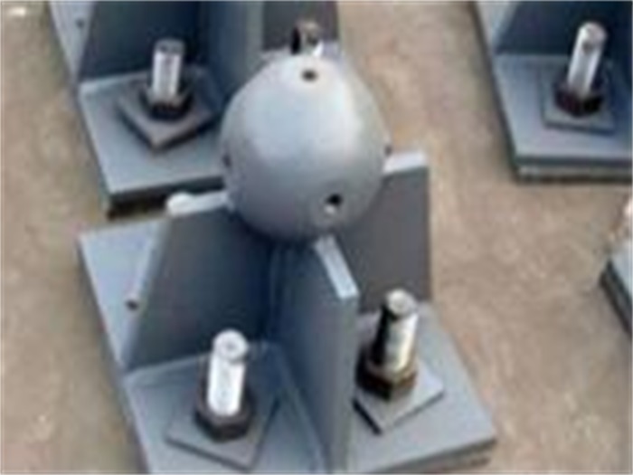 榆树螺栓球网架支座